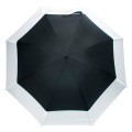 Выдвиженческие windproof двойной слой зонтик гольфа с изготовленным на заказ печатанием Логоса 